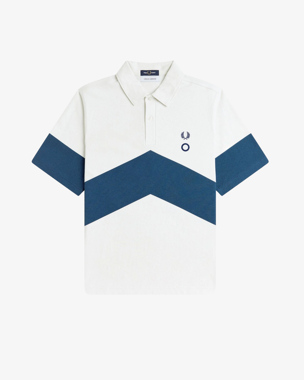 Craig Green - Men's Fred Perry Heavy Weight Short Sleeve Polo Shirt - (White)