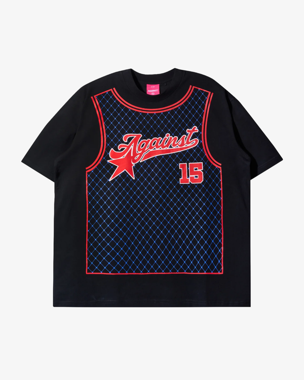 AGAINST LAB  - Men's A-Jersey Tee - (Black)