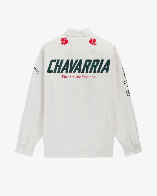 Adidas - Men's Chavarria Button Up Shirt - (Off-White)