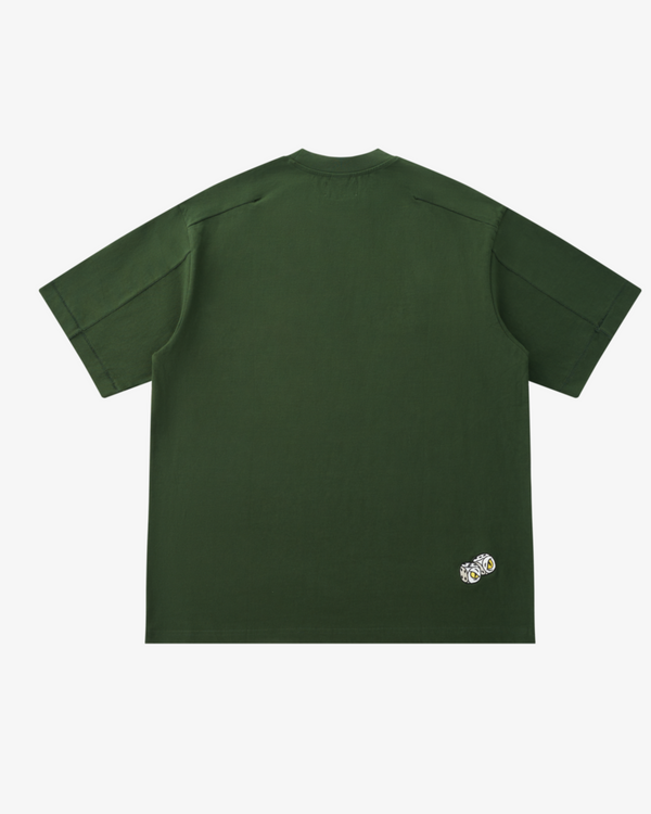 Tell Your Children_TELL YOUR CHILDREN - Men's Snake Eyes Tee - (Dark Green)_TEES