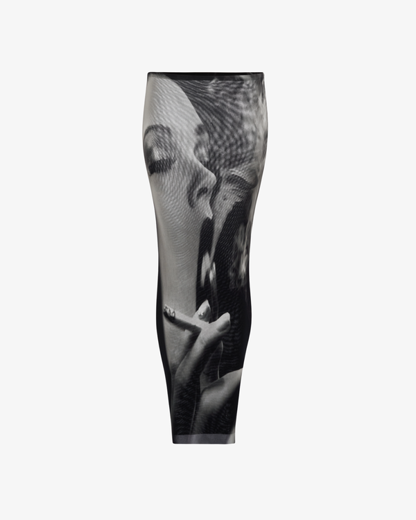 Jean Paul Gaultier - Women's Mesh Long Skirt - (Grey)