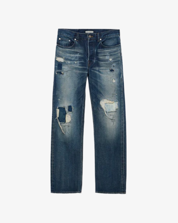 JW Anderson_J.W. Anderson - Men's Straight Leg Jeans - (Dark Blue738)_JEANS