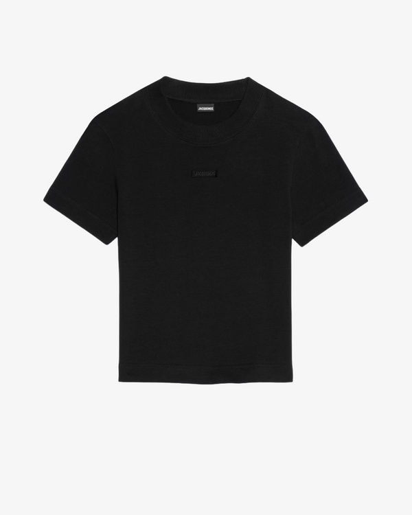 JACQUEMUS - Women's Le Tshirt Gros Grain - (Black 990)