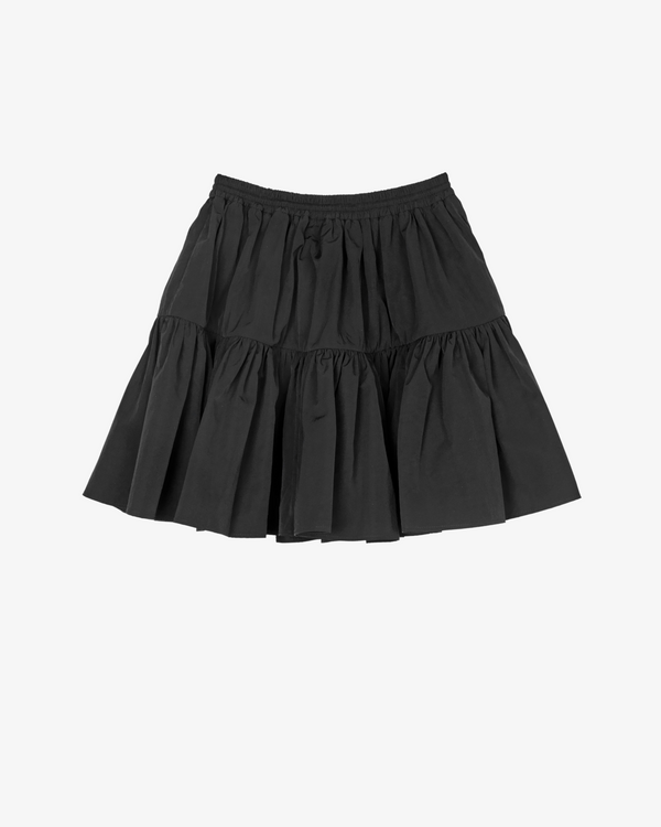 Cecilie Bahnsen_Cecilie Bahnsen - Women's Blair Skirt Recycled Taffeta - (Black)_SKIRTS