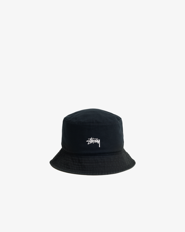 Stüssy -  Reversible Stock Bucket Hat - (Black/Olive)