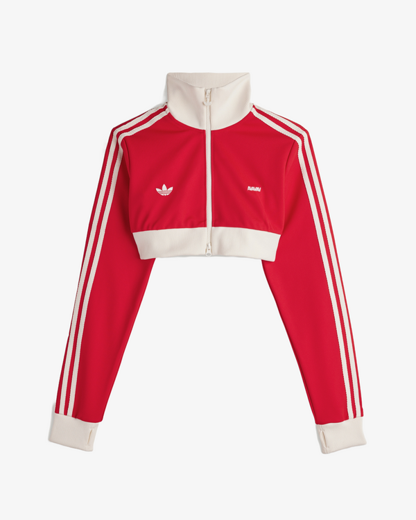 Adidas - Women's Avavav Cropped Track Top - (Red)