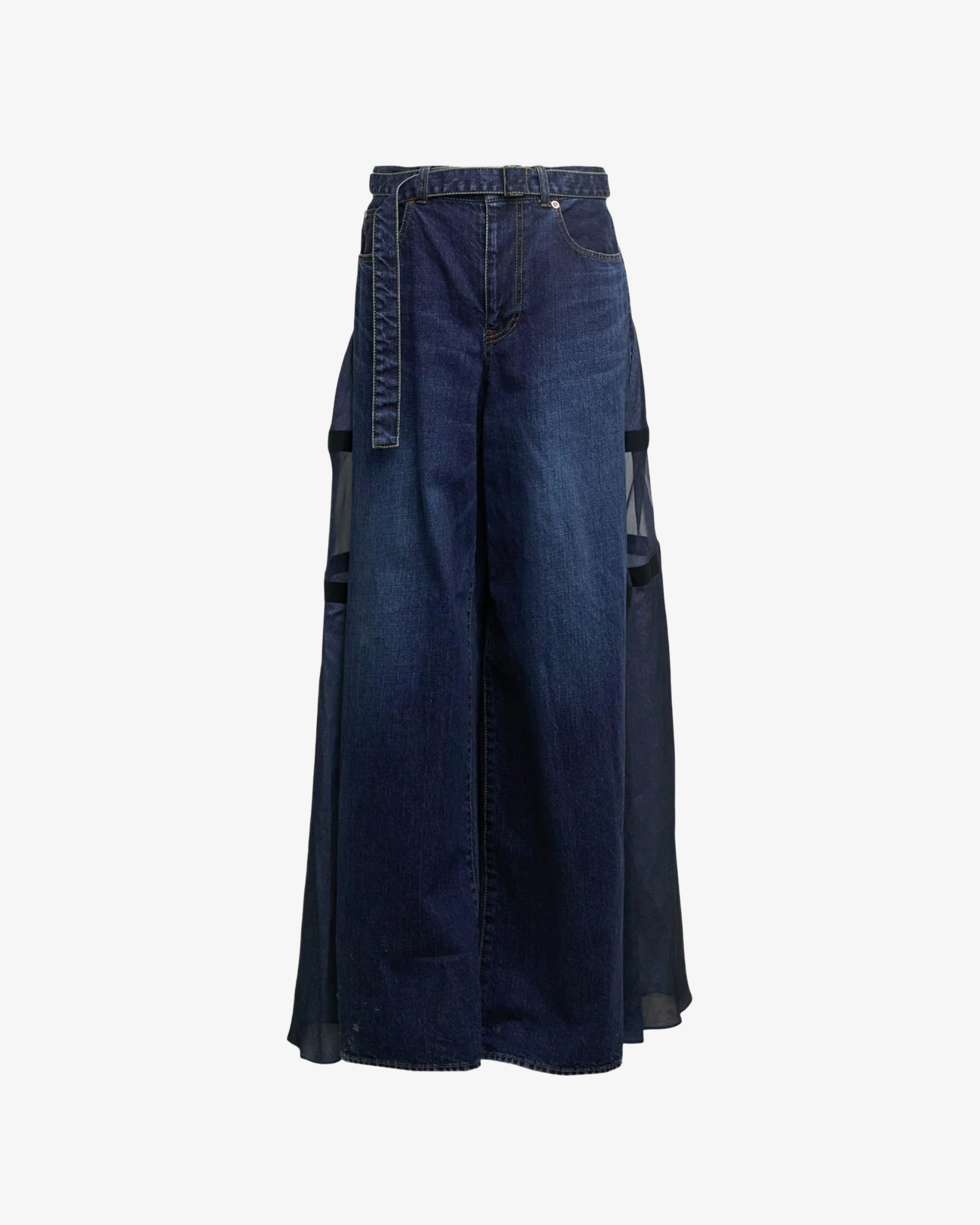 SACAI: Women's Denim Pants (Denim401) | DSMS E-SHOP