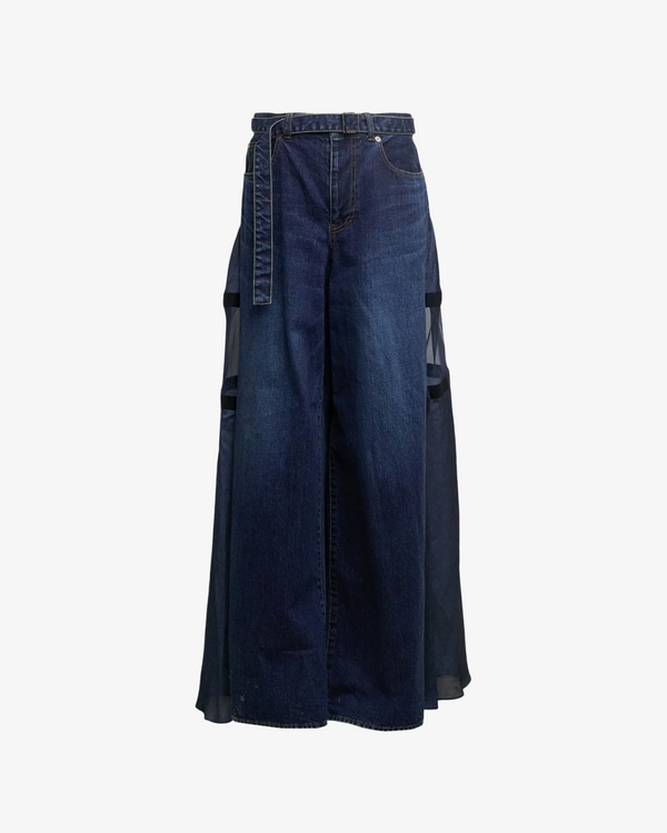 SACAI - Women's Denim Pants - (Denim401)