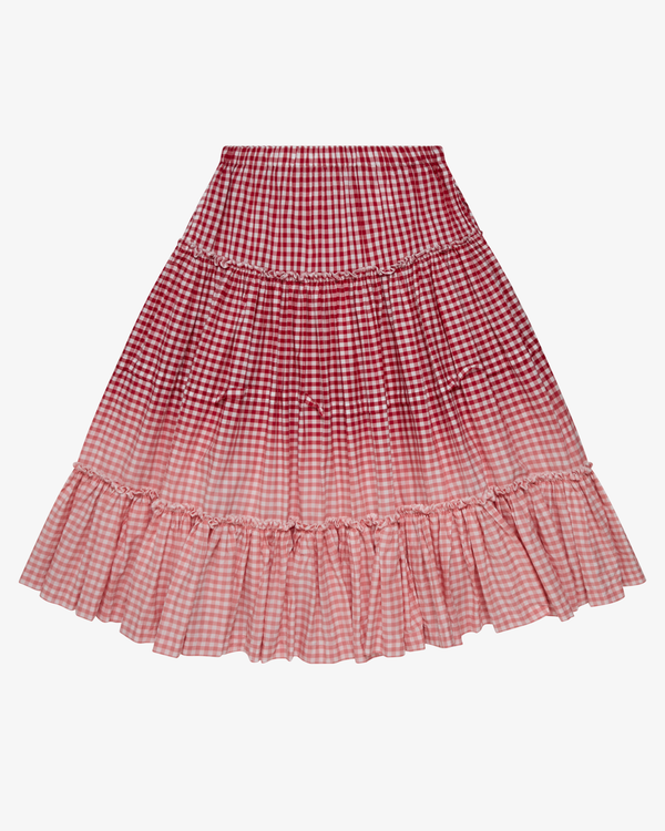 Tao - Women's Cotton Gingham Check Garment Bleach Finish - (Checks)