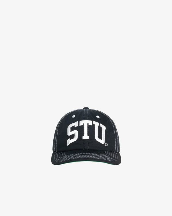 Stüssy - Men's Stu Arch Strapback Cap - (True Black)