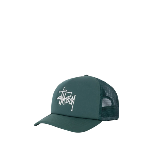 Stussy_STÜSSY - Big Basic Trucker Cap - (Pine)_HATS