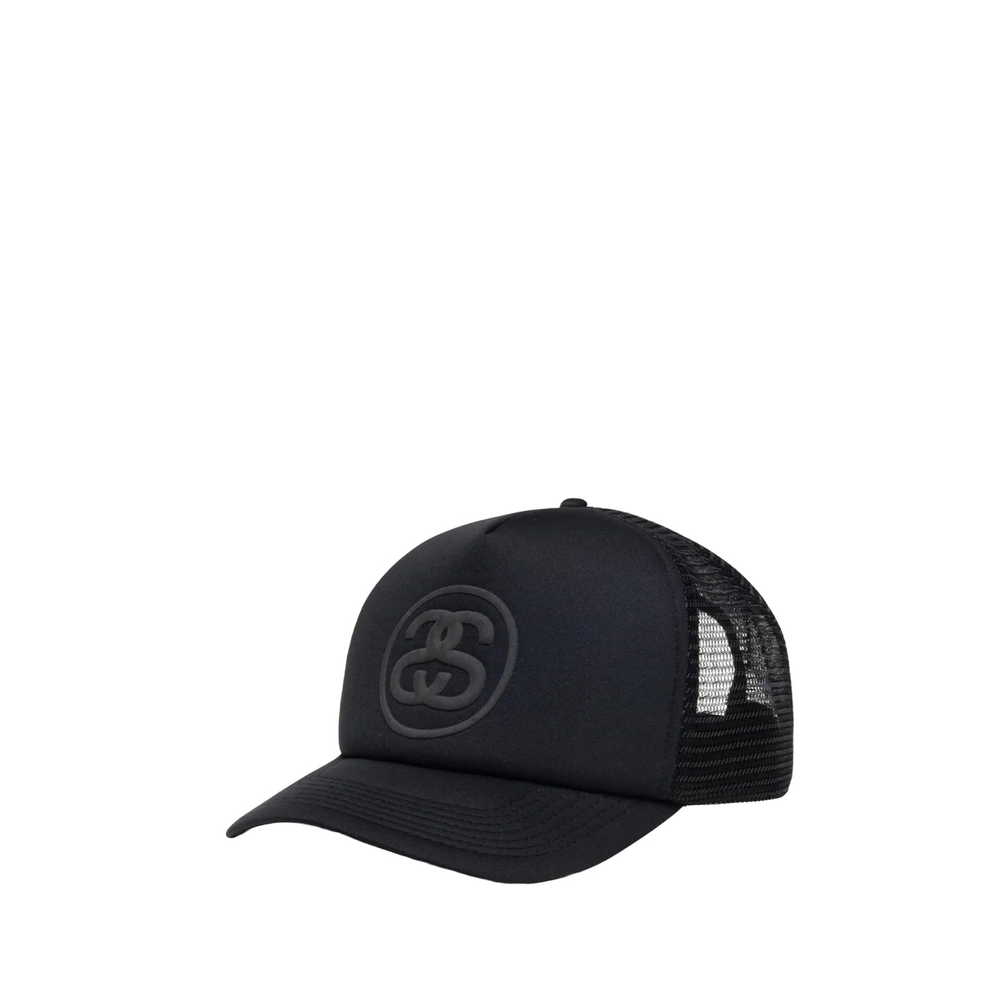 STÜSSY - SS Link Trucker Cap - (Black) | Dover Street Market E