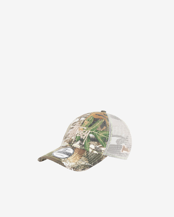 Stussy_Stüssy - Men's Basic Trucker 9Twenty Cap - (Rted)_HATS