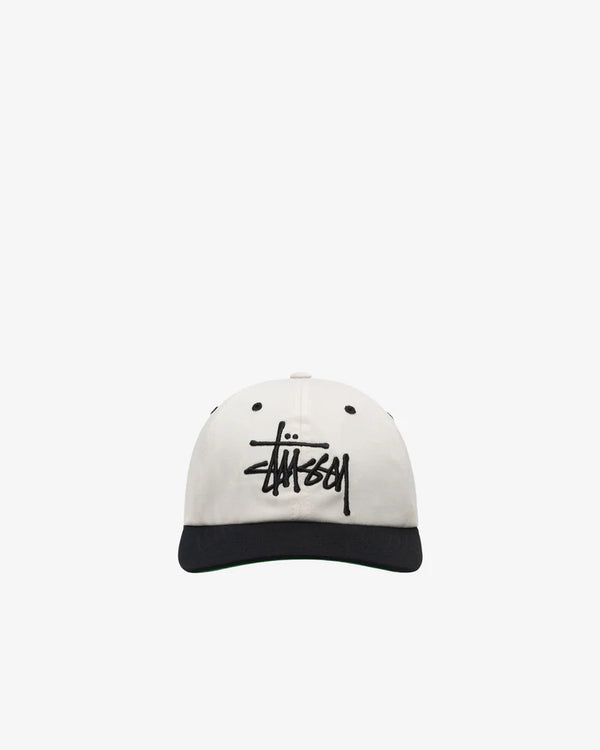 Stüssy - Low Profile Big Basic Snapback - (Natural/Black)