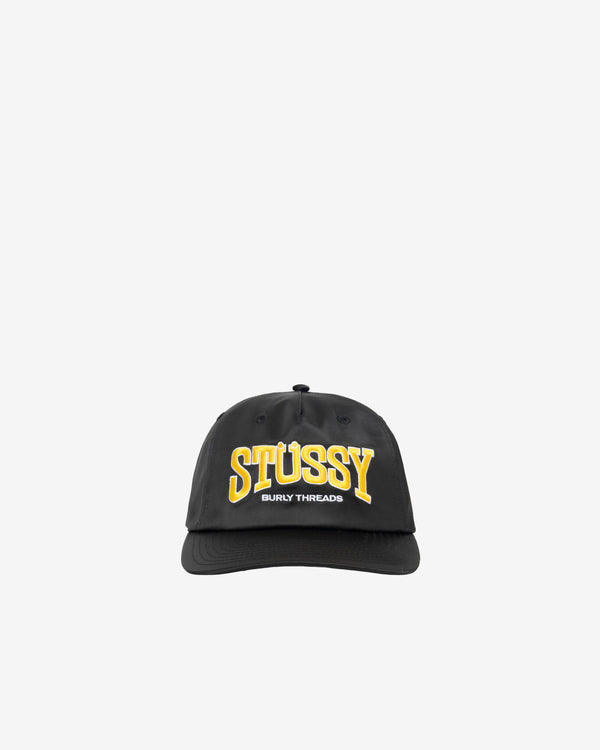 Stüssy - Men's Md Burly Threads Cap - (Black)