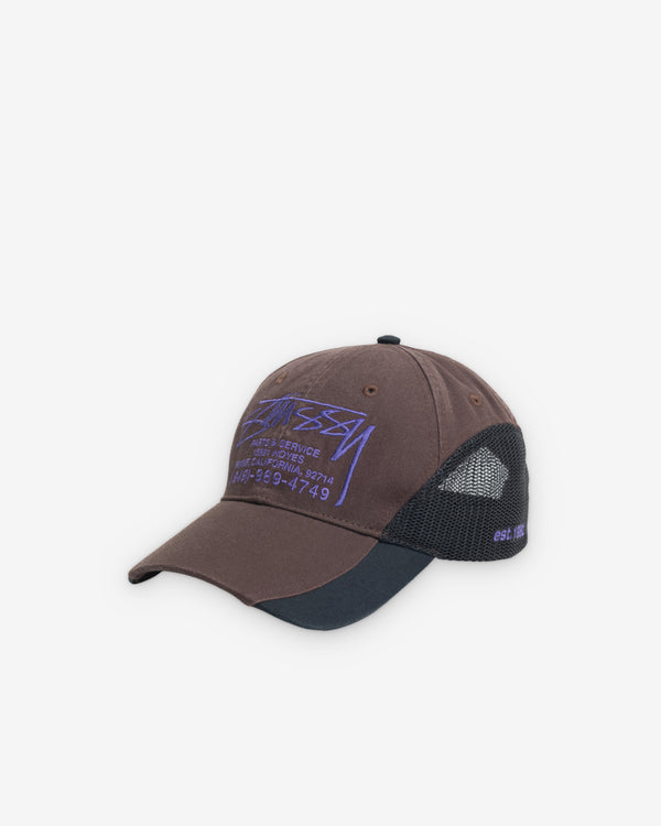 Stüssy - Men's Parts and Service Cap - (Brown)