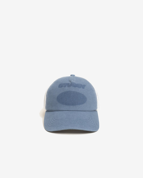 Stussy - Men's Hc Ghost Logo Trucker - (Blue)
