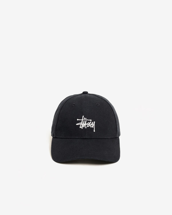 Stüssy  - Men's Lp Basic Canvas Cap - (Black)