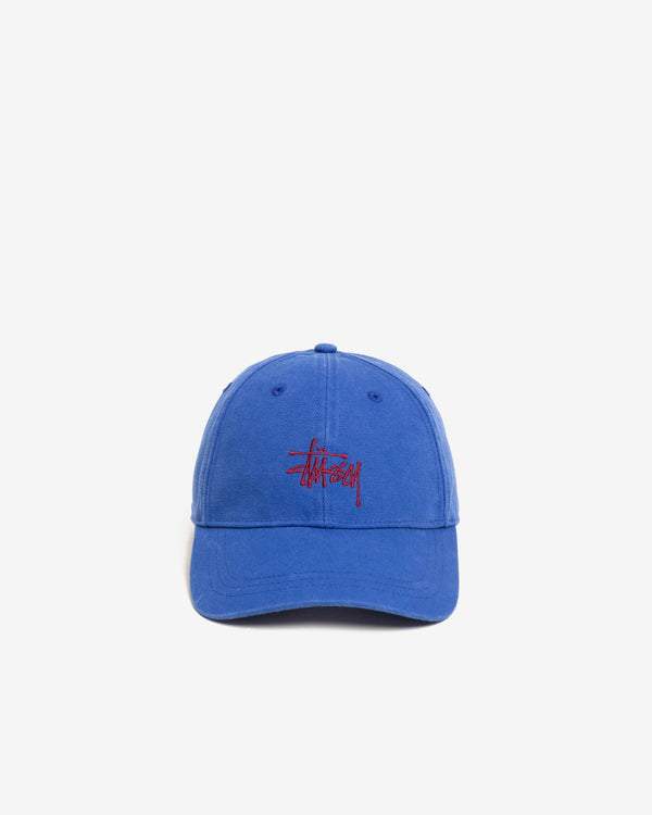 Stüssy  - Men's Lp Basic Canvas Cap - (Royal Blue)