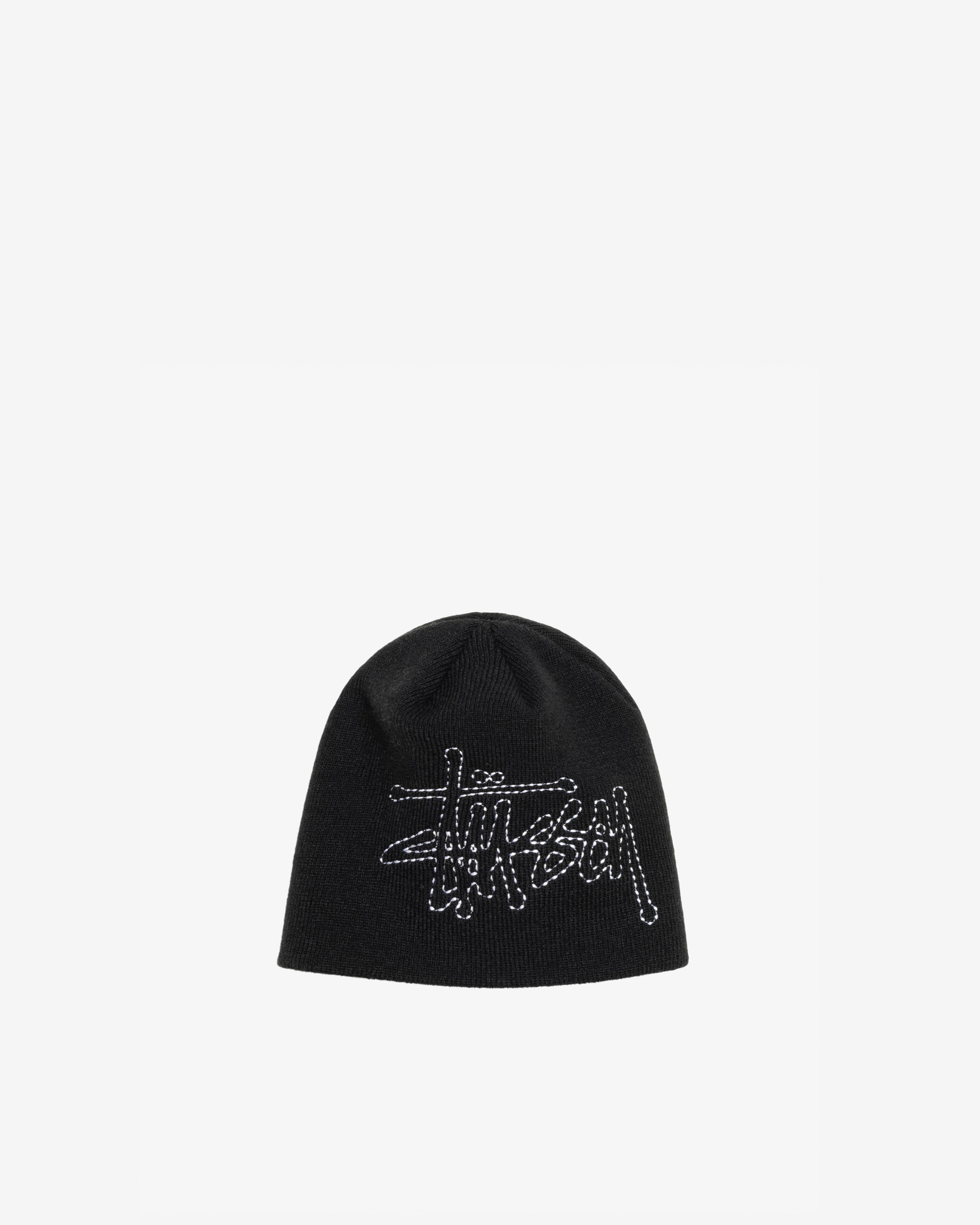 Stussy - Men's Stitch Basic Logo Skullcap - (Black) – DSMS E-SHOP