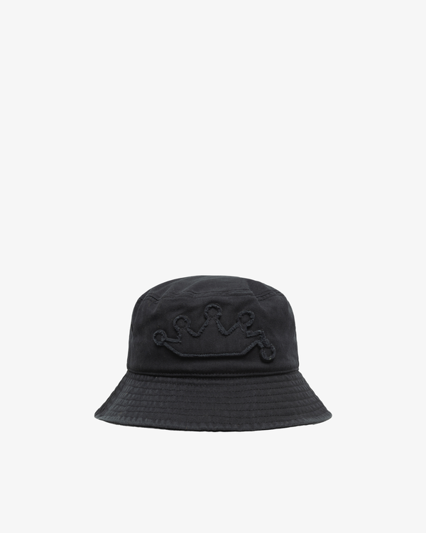 Stussy - Men's Crown Applique Bucket Hat - (Black)