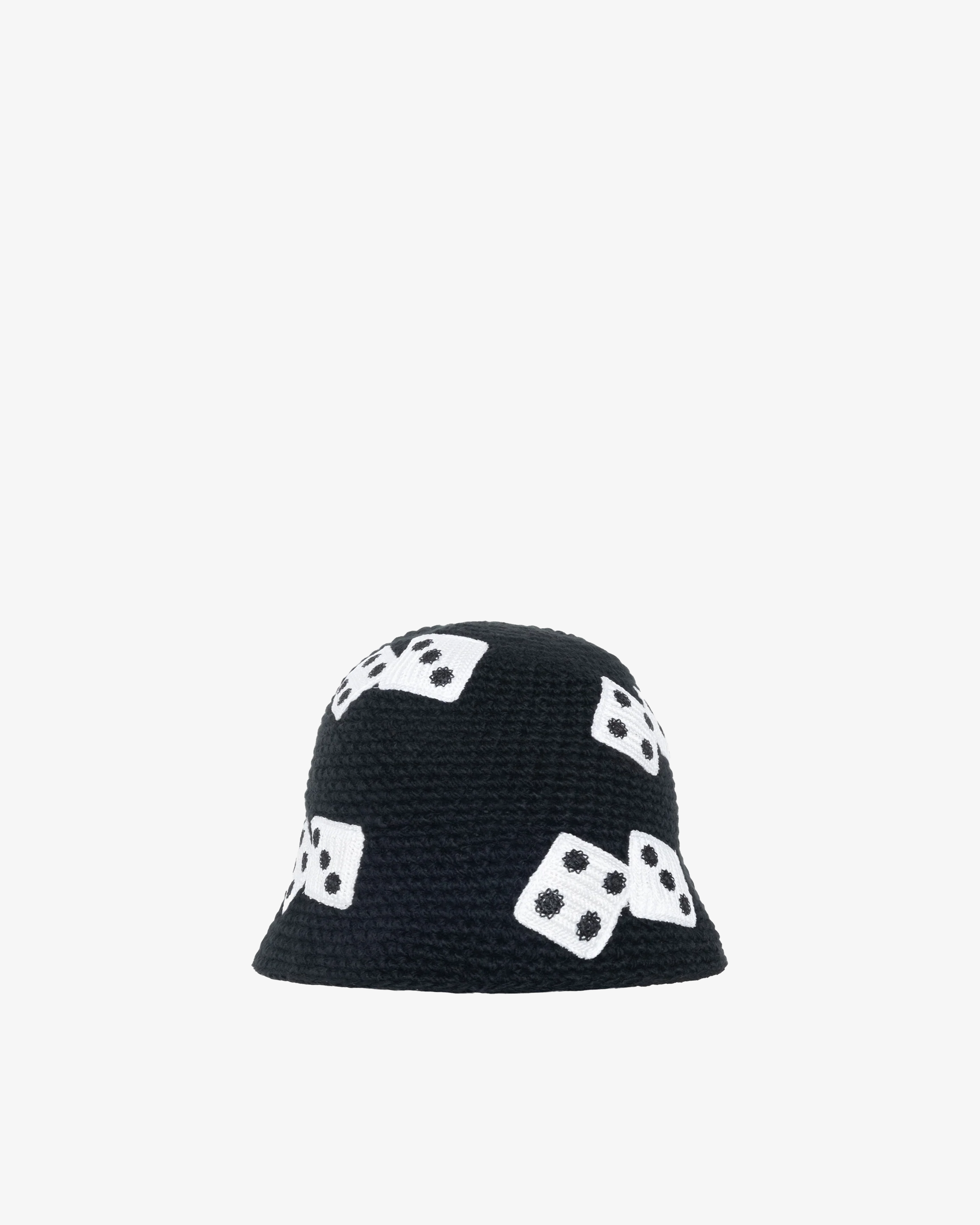 Stussy: Men's Dice Knit Bucket Hat (Black) | DSMS E-SHOP Stussy: Men's Dice Knit Bucket Hat (Black) | DSMS E-SHOP
