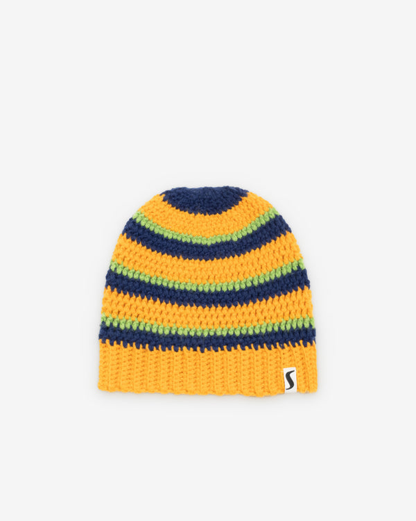 Stüssy - Men's Stripe Knit Skullcap - (Gold)