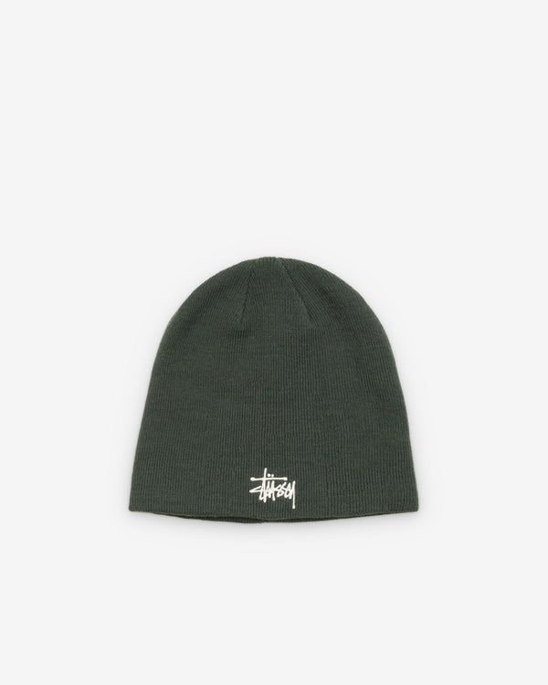 Stüssy - Men's Basic Skullcap Beanie - (Green)