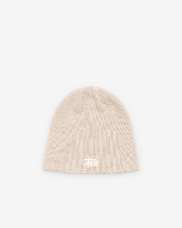 Stüssy - Men's Basic Skullcap Beanie - (Stone)
