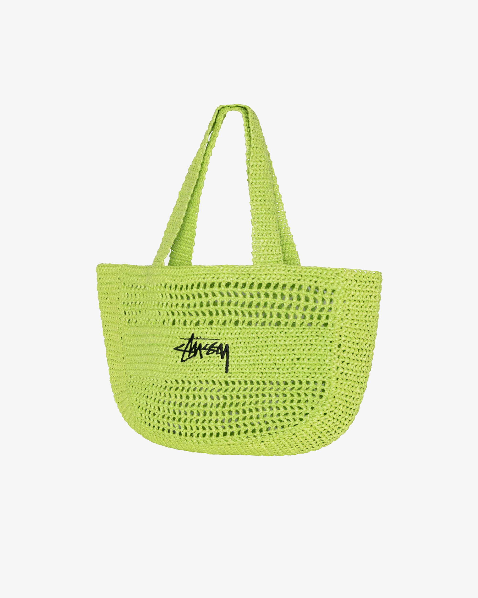 Stüssy: Raffia Bag (Lime) | DSMS E-SHOP Stüssy: Raffia Bag (Lime) | DSMS E-SHOP