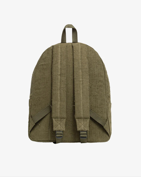 Stussy_Stüssy - Needle Punch Backpack - (Olive)_BACKPACKS