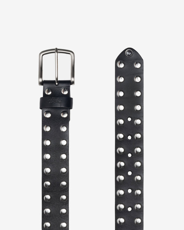 Stussy_Stüssy - 8 Ball Studded Belt - (Black)_BELTS