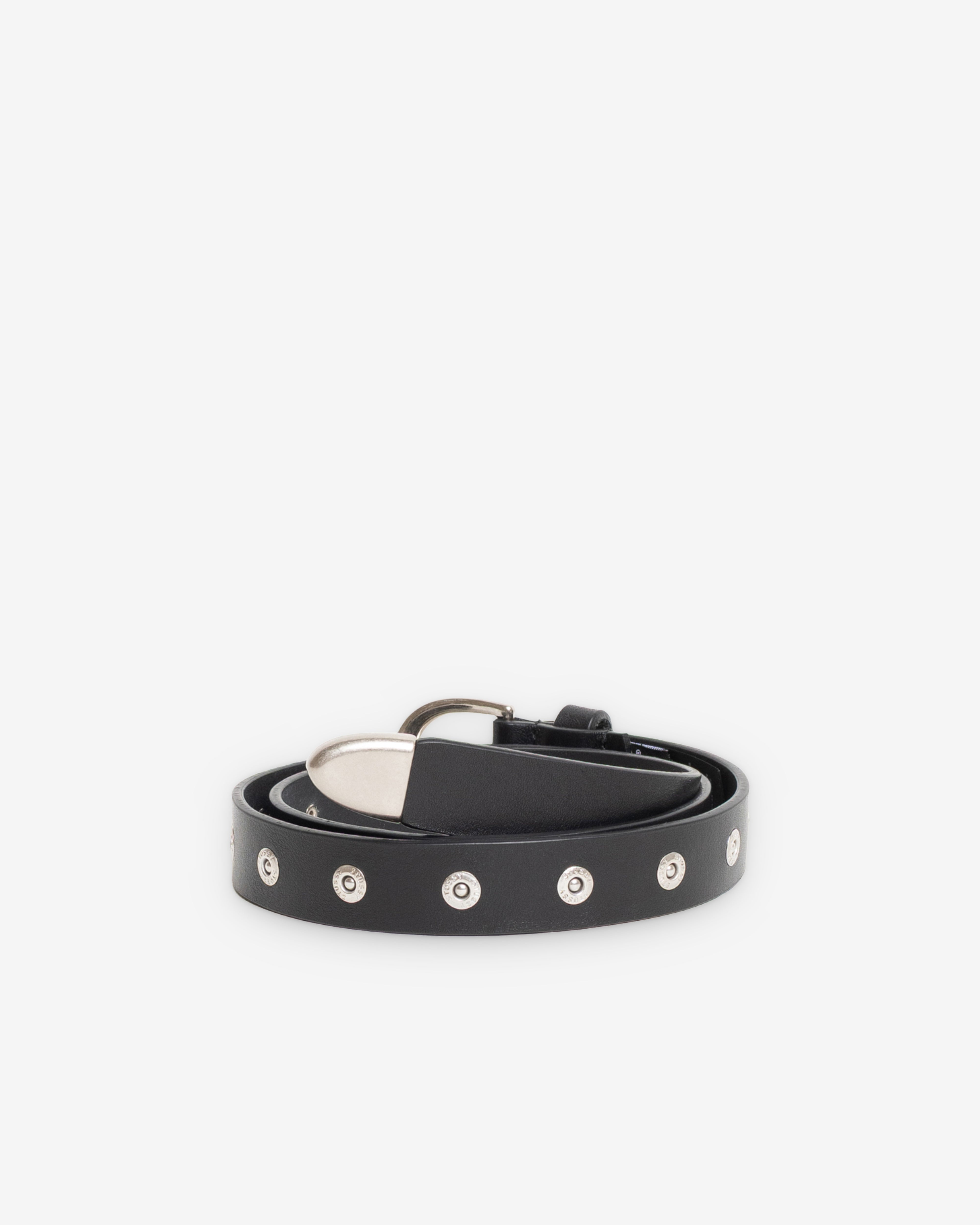 【Stussy】RIVET STUD BELT Black L/XL Stüssy: Men's Rivet Stud Belt (Black) | DSMS E-SHOP