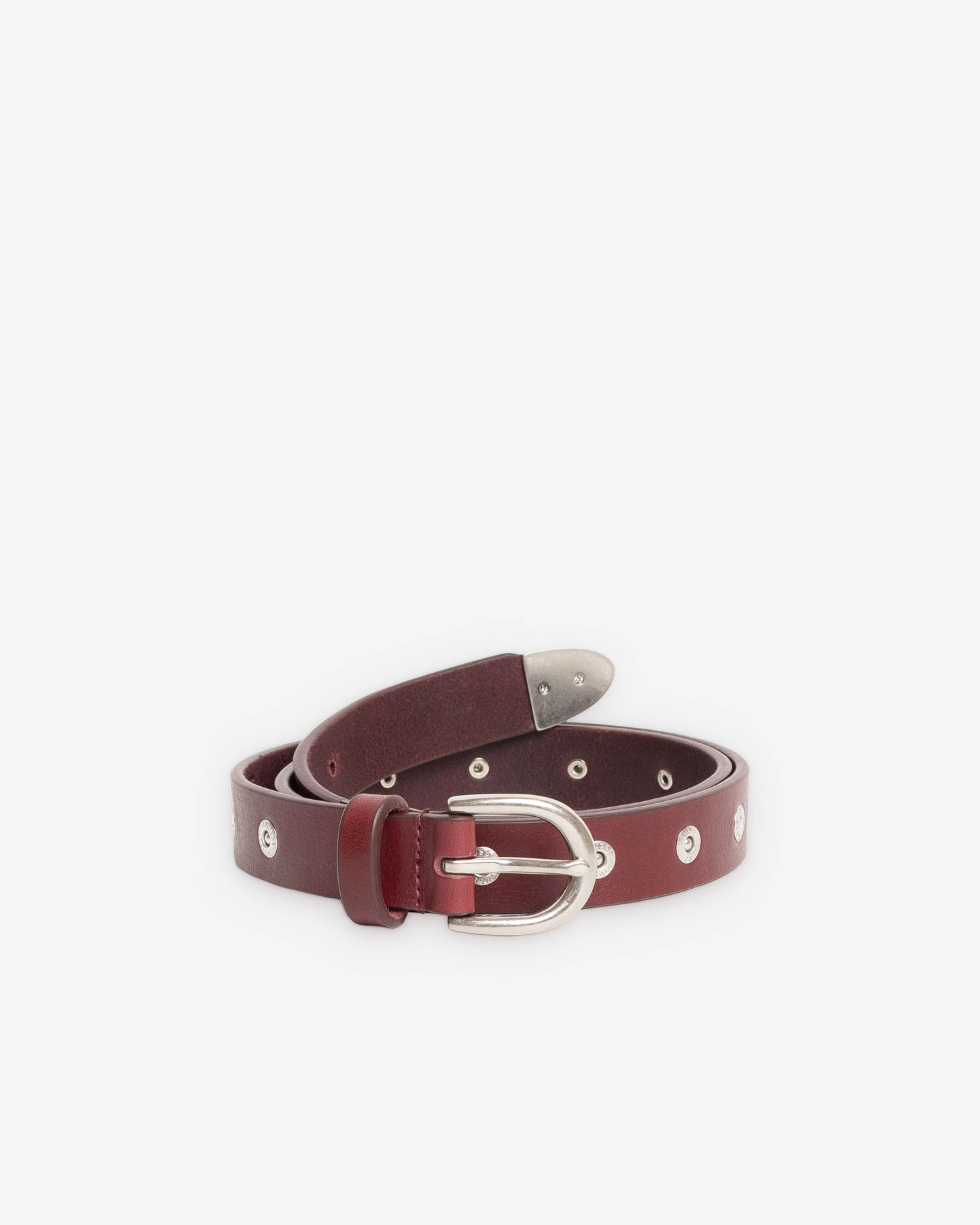 COMME des GARÇONS HOMME Brown Studs Belt CDG Wallets — Belt | DSMS E-SHOP