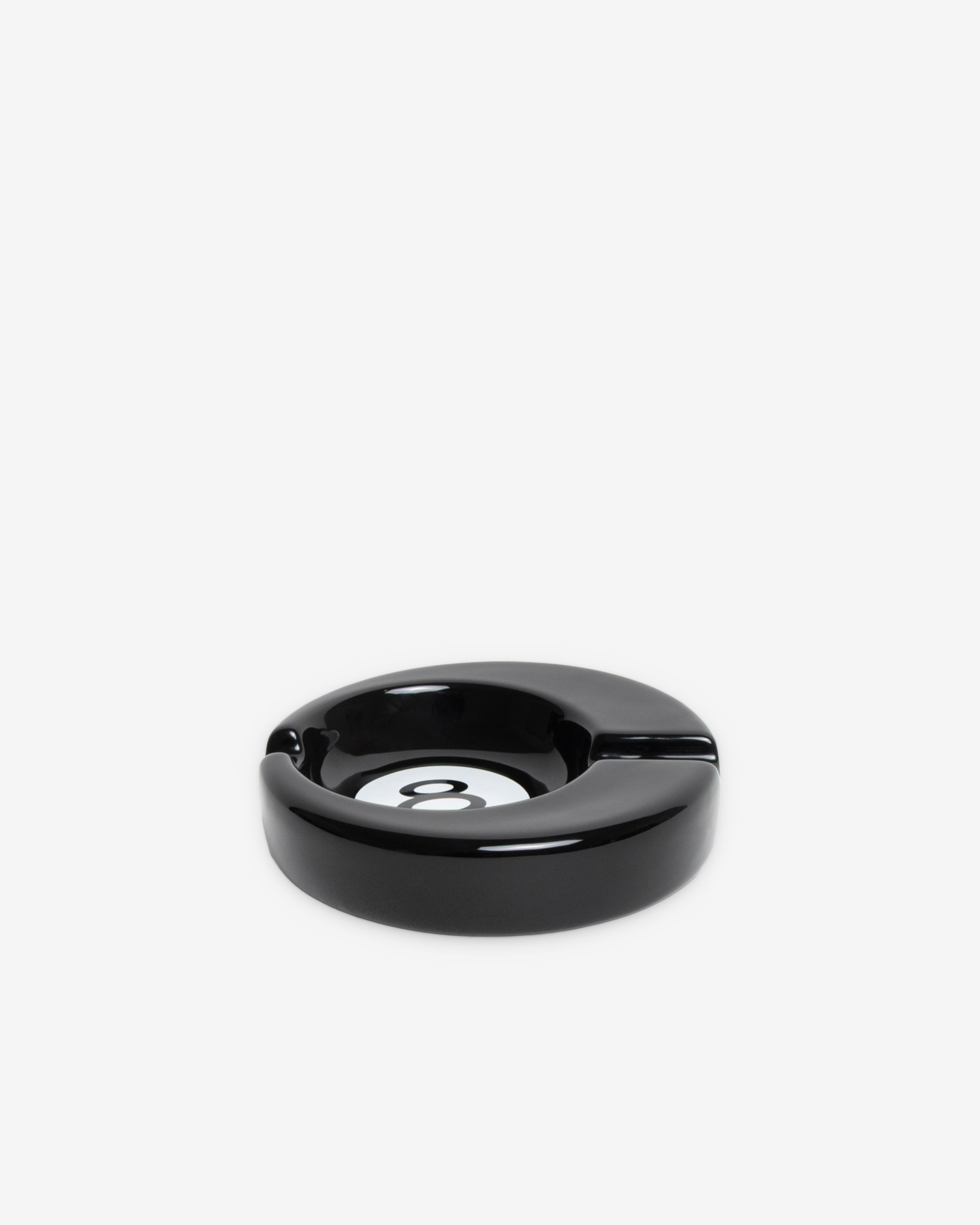 食器 STUSSY Stüssy: 8 Ball Disk Ashtray (Black) SS26 138979 | DSMS E-SHOP