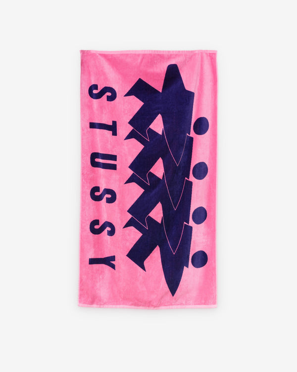 Stussy -  Surfman Beach Towel - (Pink)