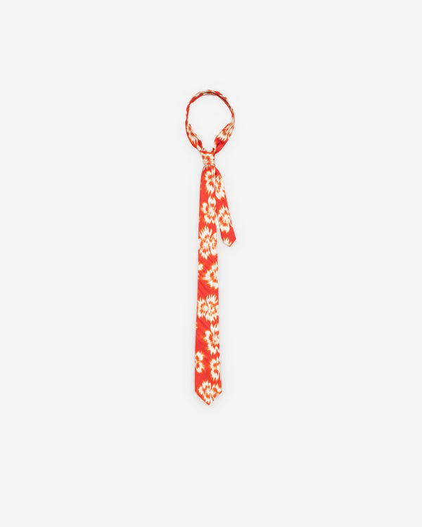 Stüssy - Men's Motion Flower Tie - (Red)