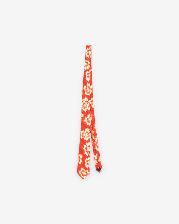 Stüssy - Men's Motion Flower Tie - (Red)
