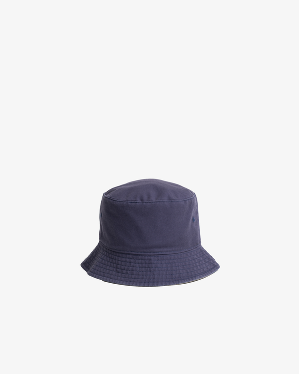 Stüssy -  Reversible Stock Bucket Hat - (Navy Stripe)