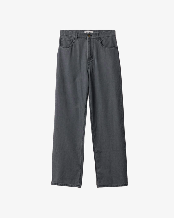 MIU MIU - Women's Grey Light Denim Jeans - (Black Heather)