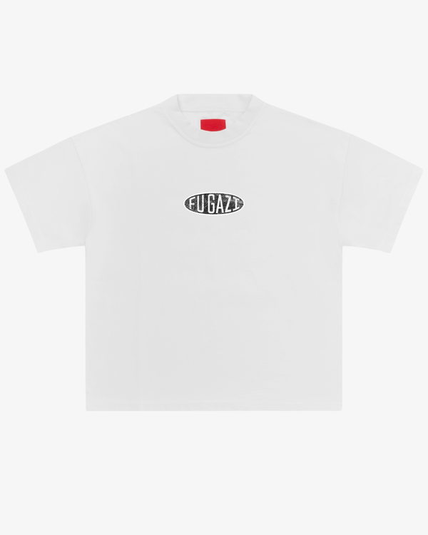 Fugazi - Men's DSMS Cracked Ogo Tee - (White)