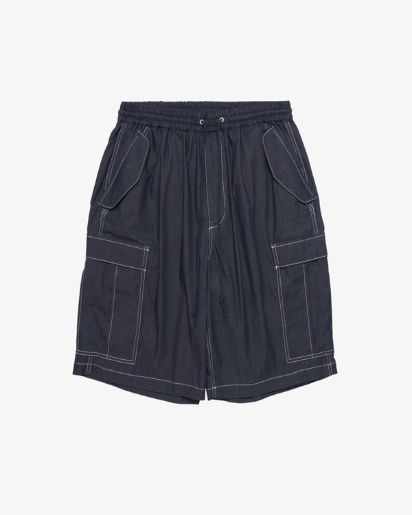 Junya Watanabe Man  - Men's Denim Shorts - (Navy)