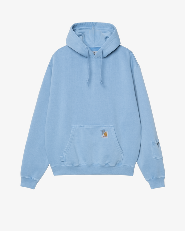 Carhartt WIP - Men's Invincible Hooded Pigment Dyed Sweat - (Blue 1D5Pg)