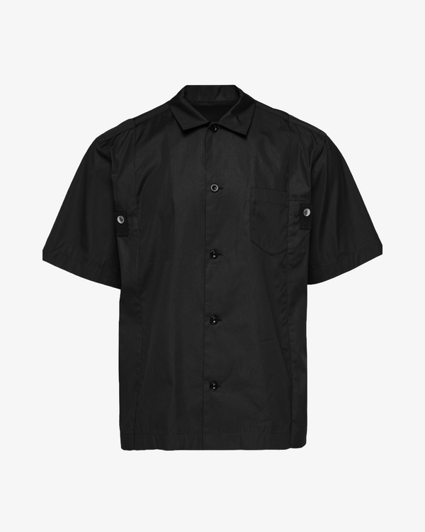 SACAI - Men's Cotton Poplin Shirt - (Black001)