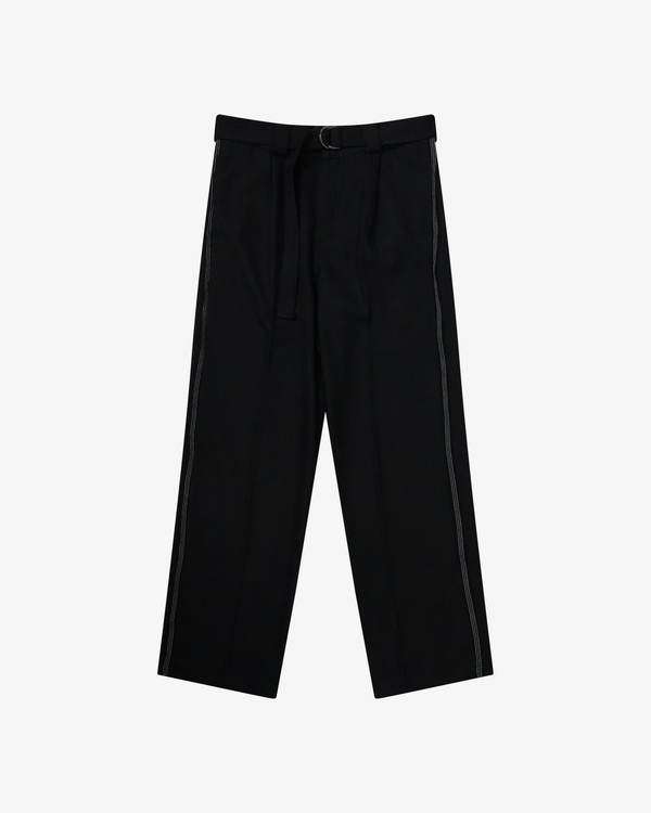 BEACH BRAINS - Men's Pleated Work Pant  - (Black)