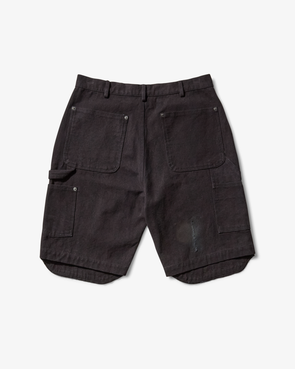 Umbro_UMBRO - Men's Shinguard Canvas Shorts - (Black)_SHORTS