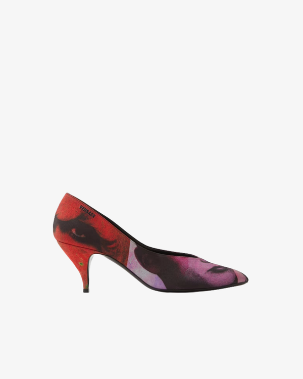 VERSACE_VERSACE - Women's Printed Pumps - (Print)_HEELS