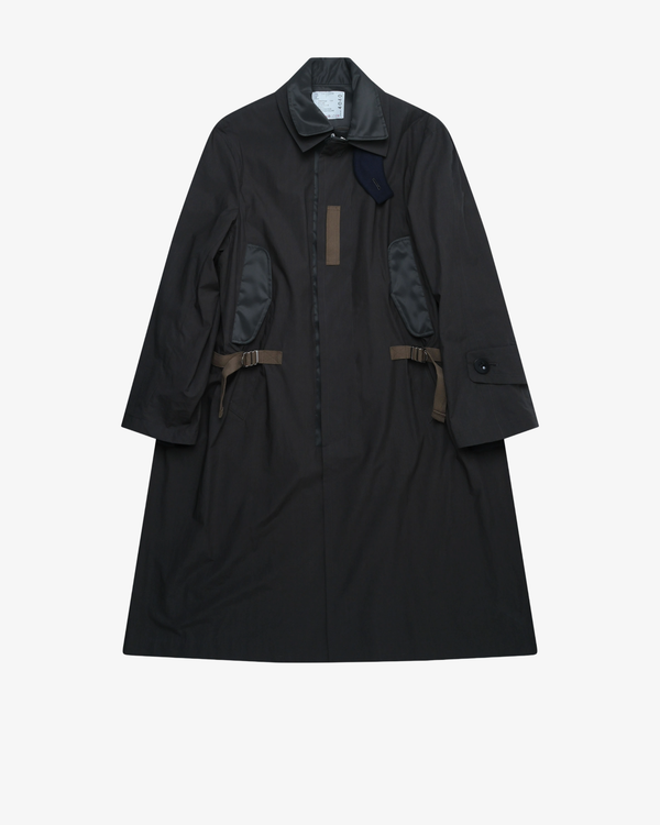 SACAI - Men's Cotton Typewriter Coat - (Khaki)
