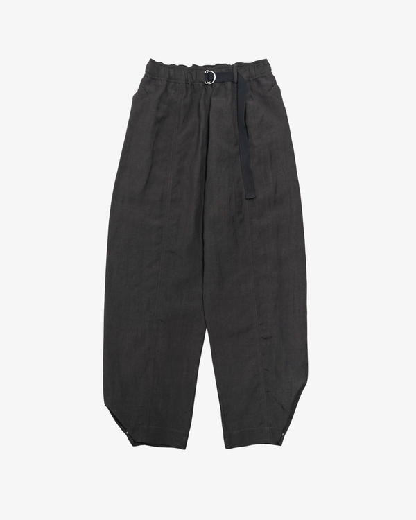 STUDIO NICHOLSON - Women's Draw Cord Elastic Pant - (Brown)