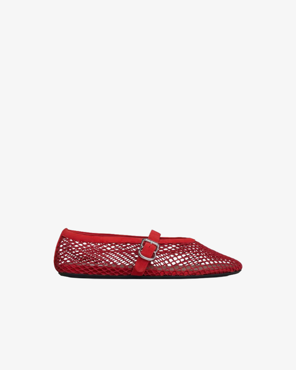 ALAÏA - Women's La Bellerine Fishnet - (Red)